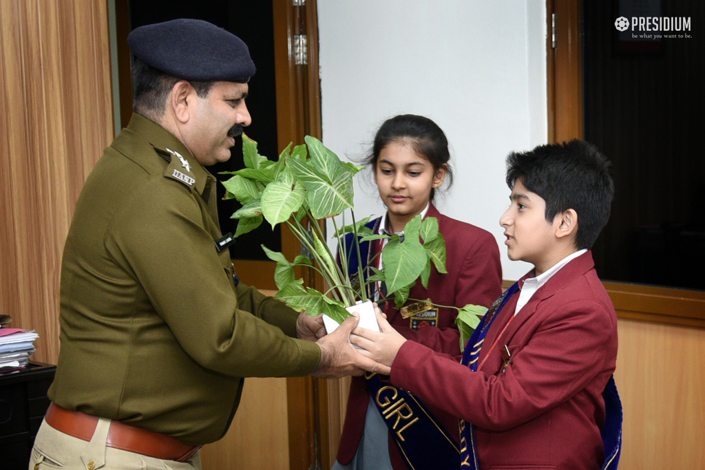 Presidium Punjabi Bagh, PRESIDIANS VISIT LOCAL POLICE STATION TO CELEBRATE APPRECIATION DAY